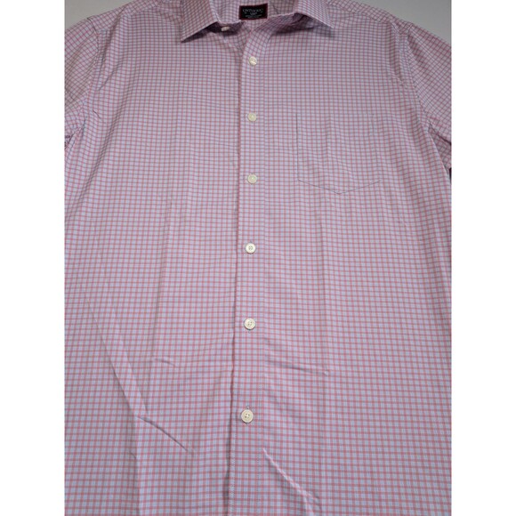 UNTUCKit Shirt Mens Large Slim Fit Button Down Plaid Short Sleeve Single Pocket - Picture 7 of 11